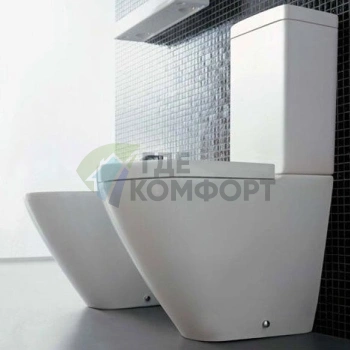 Унитаз-компакт Duravit ME by Starck с микролифтом (2170090000) - фото 4