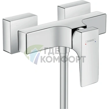 Смеситель для душа Hansgrohe Metropol настенный в хроме (32560000) - фото 1