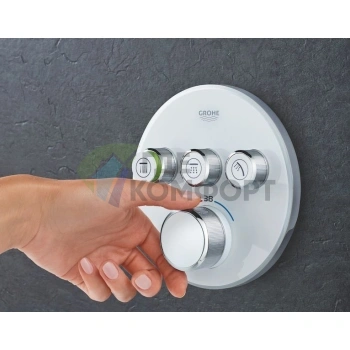 Термостат для ванны Grohe Grohtherm SmartControl 29904LS0 Moon White - фото 4