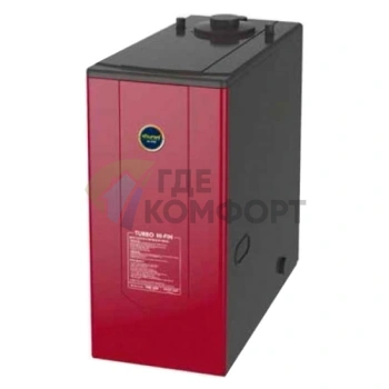 Дизельный двухконтурный напольный котел Kiturami Turbo HI FIN 13 16.8 кВт
