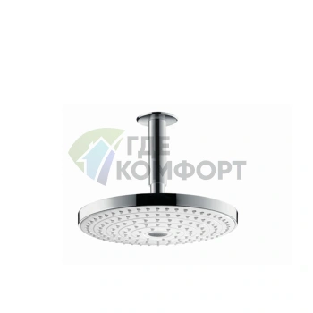 Верхний душ HG Raindance Select S 240 мм с технологией RainAir и шарнирным креплением (26467400) - фото 1