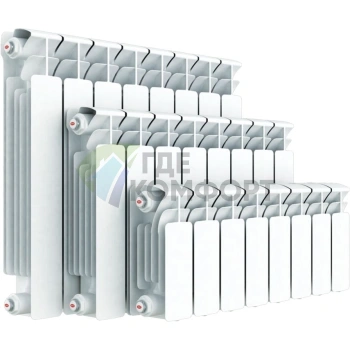 Биметаллический радиатор RIFAR Base 200 7 секций - фото 2