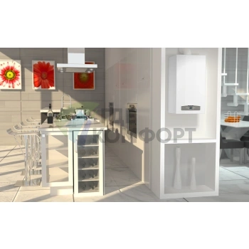 Газовый настенный двухконтурный котел Ariston Cares X 24 FF NG - фото 4