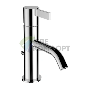 Смеситель для раковины Laufen Kartell однорычажный, нержавеющая сталь PVD (3.1133.1.090.100.1) - фото 1