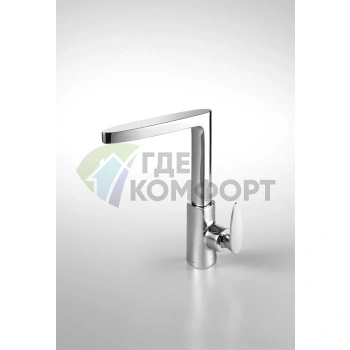 Кухонный смеситель Bravat Spring F779113C с высоким изливом - фото 2