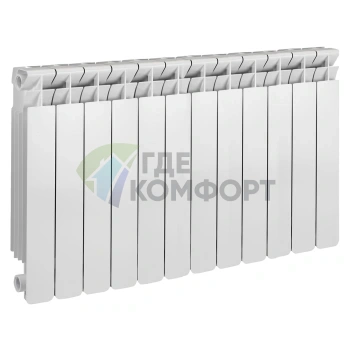 Радиатор алюминиевый Smart Installations 3500012 Easy One 350 12 секций