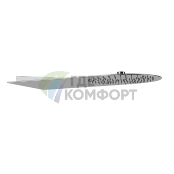 GESSI Tremillimetri Настенная душевая система 300x550 мм в цвете Steel Brushed (33071#239) - фото 1