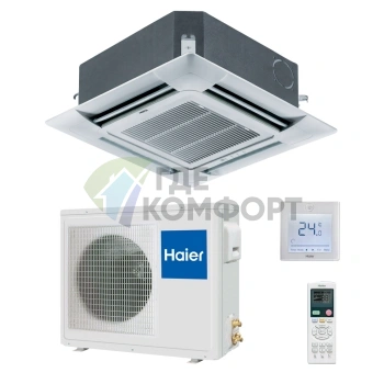 Кондиционер кассетный Haier AB242AEEAA/AU242AGEAA/PB-950JA on/off - фото 1