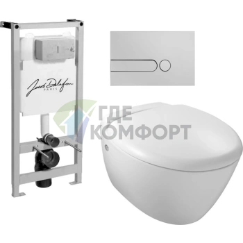Комплект сантехники Jacob Delafon Presquile E5504-NF-M10 - фото 1
