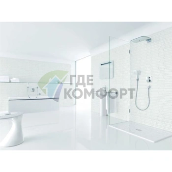 Термостатический смеситель Hansgrohe PuraVida для ванны с душем - фото 2
