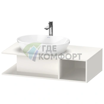 Тумбочка подвесная Duravit D-Neo компактная белая глянцевая 260x1000x550 мм (DE492902222) - фото 1