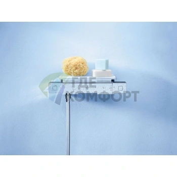 Термостат для душа Grohe Grohtherm Cube 34491000 - фото 2