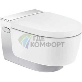 Подвесной унитаз Geberit AquaClean Mera Comfort 146.214.21.1 с системой устранения запахов - фото 1