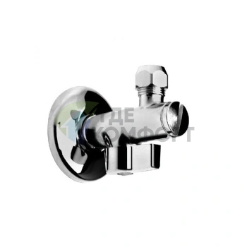 Запорный кран-фильтр Gessi для подключения воды под раковину 1/2, хром (01006#031) - фото 1