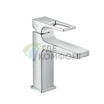 Смеситель для раковины Hansgrohe Metropol с донным клапаном Push-open, хром (74507000) - фото 1