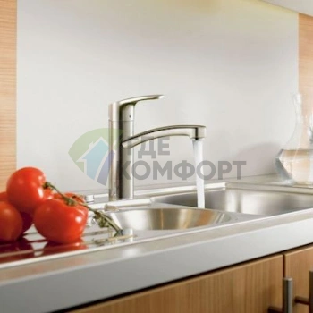 Смеситель Hansgrohe Focus E 31780000 для кухни с выдвижной лейкой - фото 2