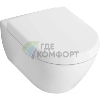 Подвесной унитаз Villeroy & Boch Subway 2.0 Alpin