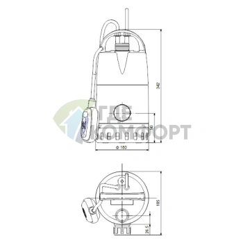 Дренажный насос Grundfos Unilift CC 9 M1 - фото 3