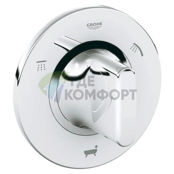 Переключатель потоков Grohe Ondus 19448000 для ванной - фото 1