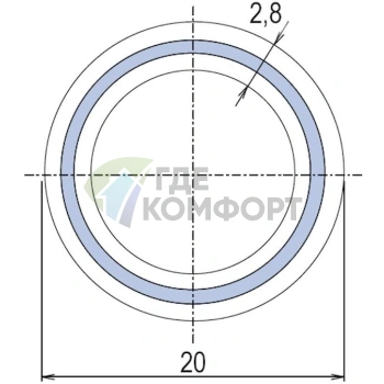 Труба PP-RCT стекловолокно WAVIN Ekoplastik Fiber Basalt Plus 20x2-8 - фото 3