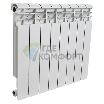 Радиатор алюминиевый Rommer Profi 350 8 секций