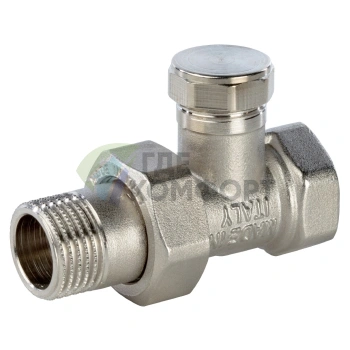 Клапан запорно-балансировочный STOUT прямой 3/4 SVL 0003 000020