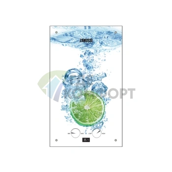 Газовая колонка Zanussi GWH 10 Fonte Glass Lime