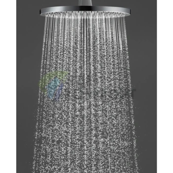 Верхний душ HG Crometta E 240, 240 мм, хром, экономичный 1 режим Rain (26724000) - фото 1