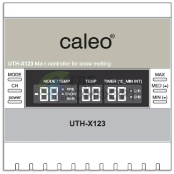 Метеостанция двухканальная Caleo UTH-X123ST для систем обогрева кровли и площадок