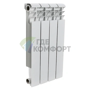 Радиатор алюминиевый Rommer Profi 350 4 секции