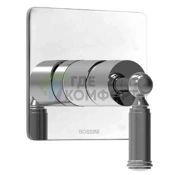 Смеситель для душа Bossini Liberty встраиваемый с девиатором (хром) (Z00067.030) - фото 1