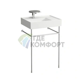 Консоль для раковины Laufen Kartell 810334/5, 535×440×790 мм, хром (3.8533.5.004.000.1) - фото 1