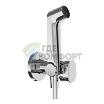 Гигиенический душ Hansgrohe Bidette E со смесителем и держателем, хром (арт. 29235180) (29232000) - фото 1