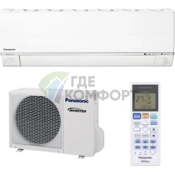 Сплит-система настенного типа Panasonic Deluxe CS/CU-E28RKD inverter - фото 1