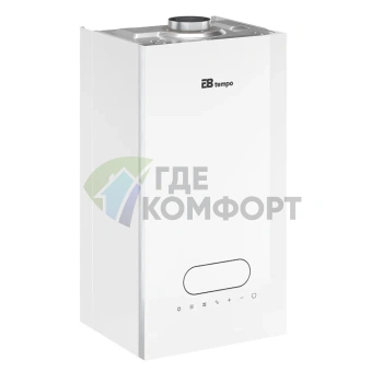 Настенный газовый котел E8 tempo GMB24W (белая стеклянная панель) - фото 3