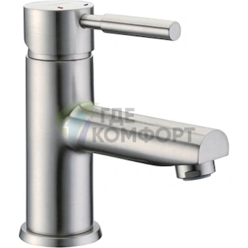 Смеситель для раковины Wasserkraft Wern 4203 матовый хром