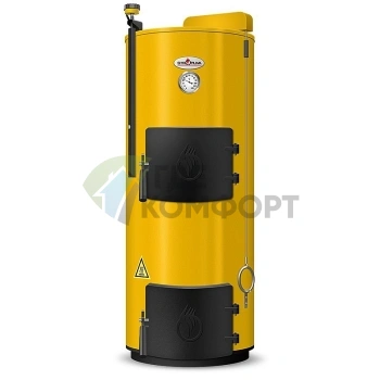 Котёл твердотопливный Stropuva Mini S-8P (8кВт) напольный - фото 1