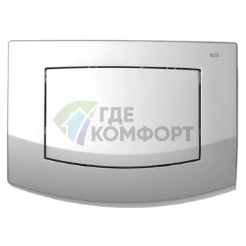 Кнопка смыва TECE Ambia 9240125: элегантный матовый хром - фото 1