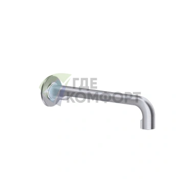 Настенный излив GESSI INCISO 255 мм для скрытого монтажа (цвет Finox Brushed Nickel) (58101#149) - фото 1