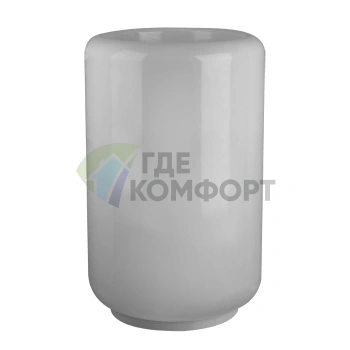 Напольная раковина Gessi Goccia 54 см, белая, со сливом в стену - фото 1