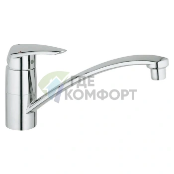 Смеситель для кухни Grohe Eurodisc 33770001 – стиль и функциональность - фото 1