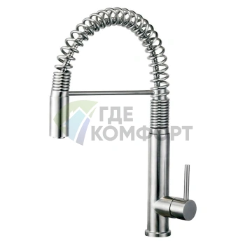 Смеситель Zorg Inox Master для кухни с высоким изливом - фото 1