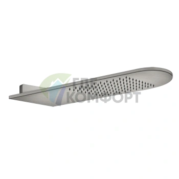 Душевая система Gessi Shower 316 для настенного монтажа, 620x200 мм, цвет Steel Brushed (45163#239) - фото 1