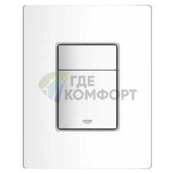 Кнопка смыва Grohe Skate Cosmopolitan 38732SH0 белая - фото 1