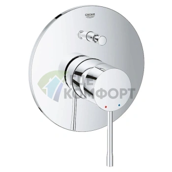 Смеситель для ванны с душем Grohe Essence 19285001: стиль и комфорт в каждой детали - фото 1