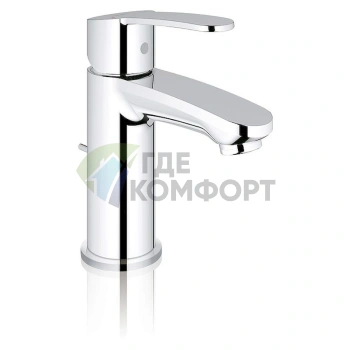 Смеситель Grohe Eurostyle Cosmopolitan 23037002 для умывальника: элегантный однорычажный хром