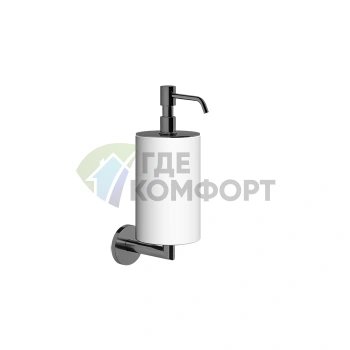 Настенный дозатор для мыла Gessi Tondo Black XL (63613#299) - фото 1