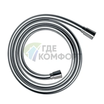 HG Metaflex: Гибкий душевой шланг 2 м, хром (28264000) - фото 1