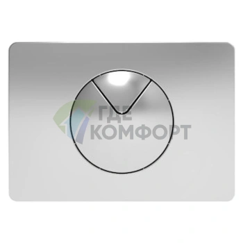 Кнопка смыва Sanit S702 16.702.81 хром - фото 1