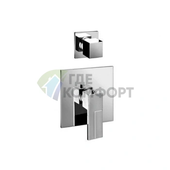 Термостат для душа Fantini AR/38 встраиваемый, 3/4, без ручки, хром (38 02 3901SB) - фото 1